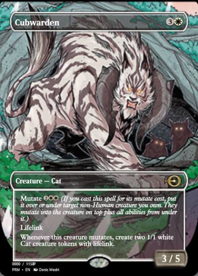 Cubwarden PRM-80993 Magic Online Promos Magic card