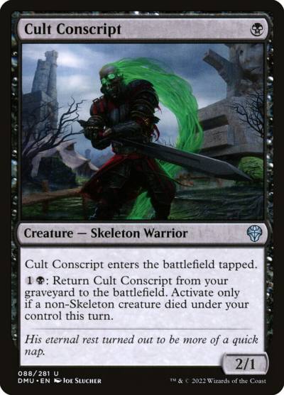 Cult Conscript 88 Dominaria United Magic card