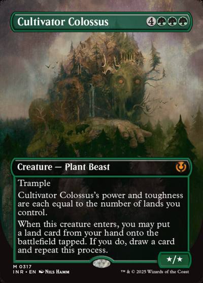 Cultivator Colossus INR-317 Innistrad Remastered Magic card