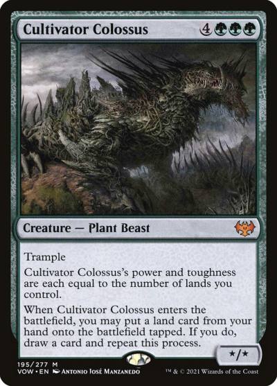 Cultivator Colossus VOW-195 Innistrad: Crimson Vow Magic card