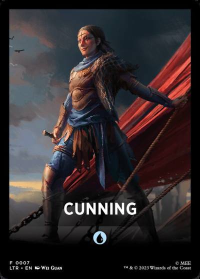 Cunning FLTR-7 Tales of Middle-earth Front Cards Magic card