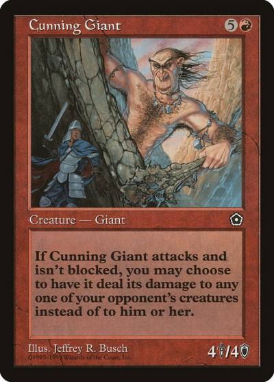Cunning Giant P02-93 Portal Second Age Magic card