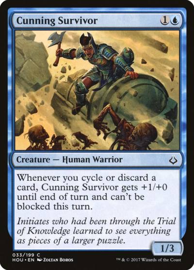 Cunning Survivor 33 Hour of Devastation Magic card