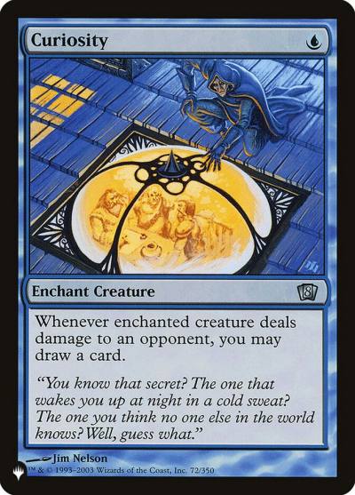 Curiosity PLST-8ED-72 The List Magic card