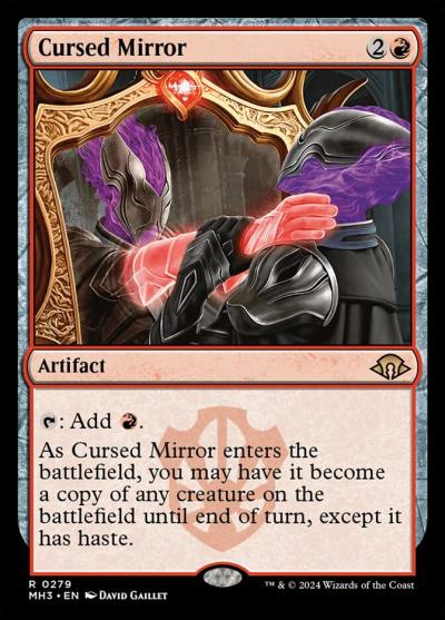 Cursed Mirror MH3-279 Modern Horizons 3 Magic card