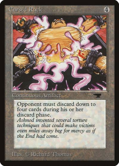 Cursed Rack ATQ-48 Antiquities Magic card