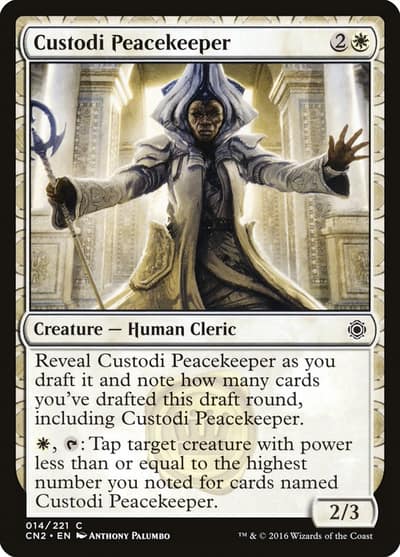 Custodi Peacekeeper 14 Conspiracy: Take the Crown Magic card