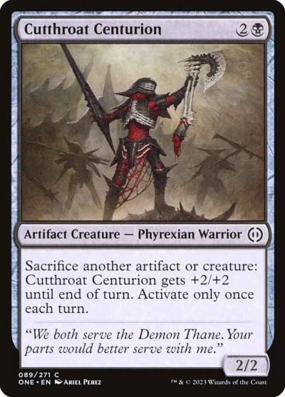 Cutthroat Centurion ONE-89 Phyrexia: All Will Be One Magic card