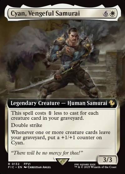 Cyan, Vengeful Samurai
