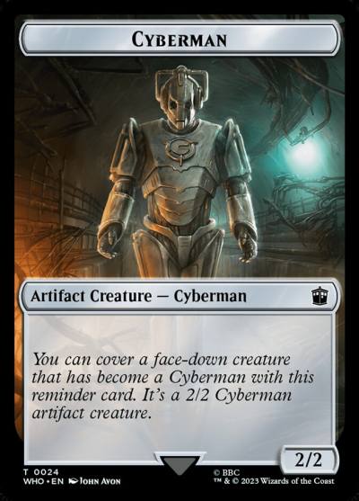 Cyberman TWHO-24 Doctor Who Tokens Magic card
