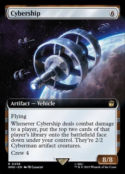 Cybership WHO-458 Doctor Who Magic card