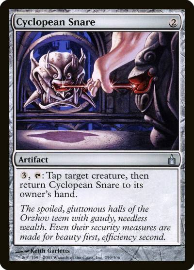 Cyclopean Snare RAV-259 Ravnica: City of Guilds Magic card