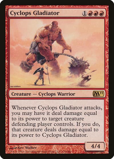 Cyclops Gladiator 131 Magic 2011 Magic card