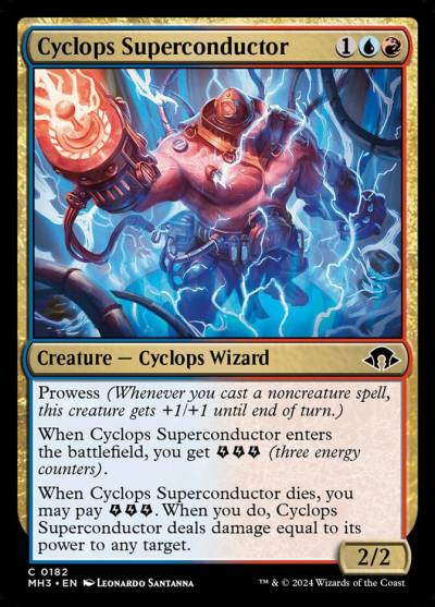 Cyclops Superconductor MH3-182 Modern Horizons 3 Magic card