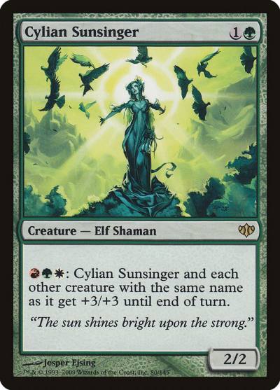 Cylian Sunsinger CON-80 Conflux Magic card