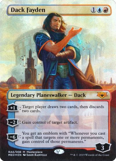 Dack Fayden MED-RA6 Mythic Edition Magic card