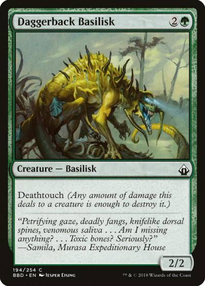 Daggerback Basilisk BBD-194 Battlebond Magic card
