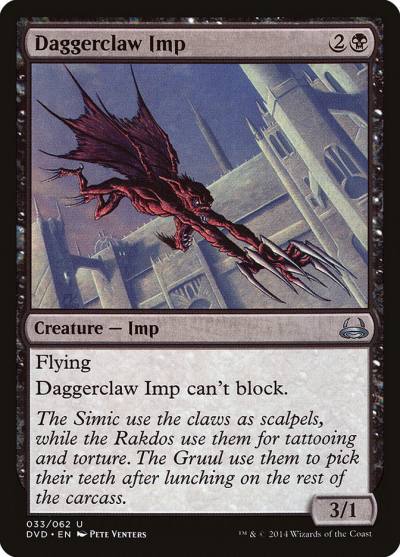 Daggerclaw Imp DVD-33 Duel Decks Anthology: Divine vs. Demonic Magic card