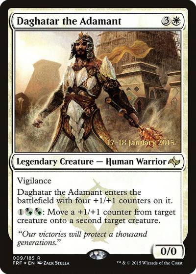Daghatar the Adamant PFRF-9S Fate Reforged Promos Magic card