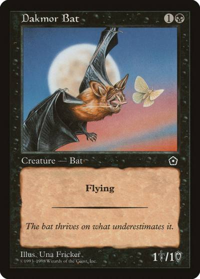 Dakmor Bat 68 Portal Second Age Magic card