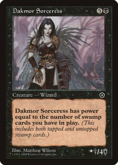 Dakmor Sorceress P02-71 Portal Second Age Magic card