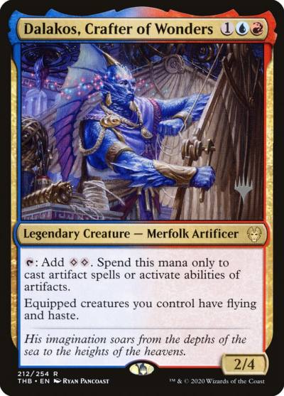 Dalakos, Crafter of Wonders PTHB-212P Theros Beyond Death Promos Magic card