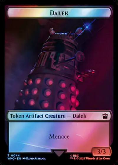 Dalek TWHO-44 Doctor Who Tokens Magic card