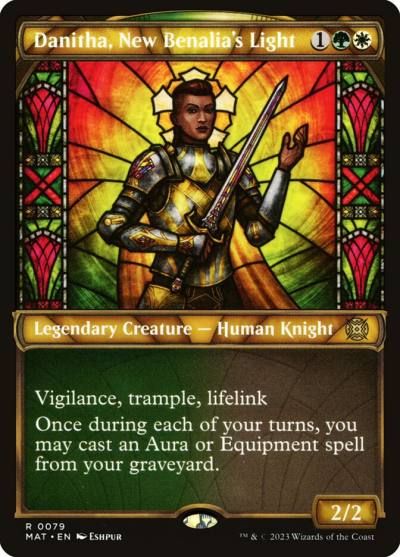Danitha, New Benalia's Light MAT-79 March of the Machine: The Aftermath Magic card