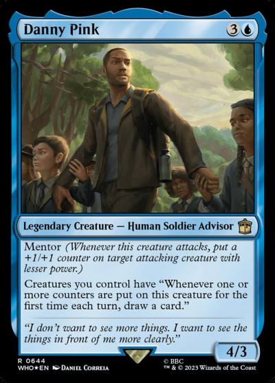 Danny Pink WHO-644 Doctor Who Magic card