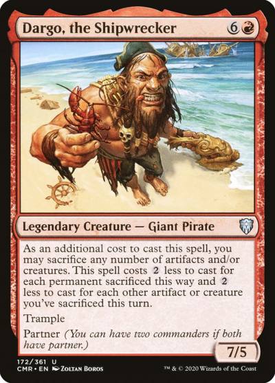 Dargo, the Shipwrecker CMR-172 Commander Legends Magic card