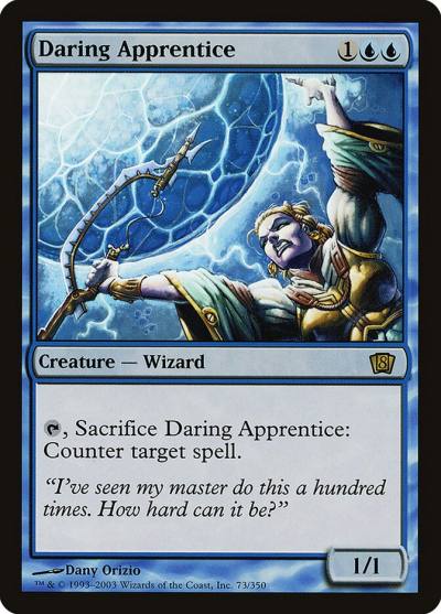 Daring Apprentice 8ED-73STAR Eighth Edition Magic card