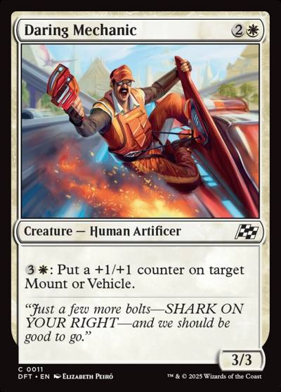 Daring Mechanic 11 Aetherdrift Magic card