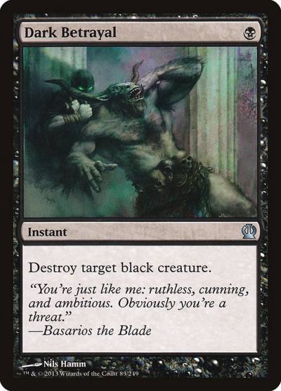 Dark Betrayal THS-83 Theros Magic card