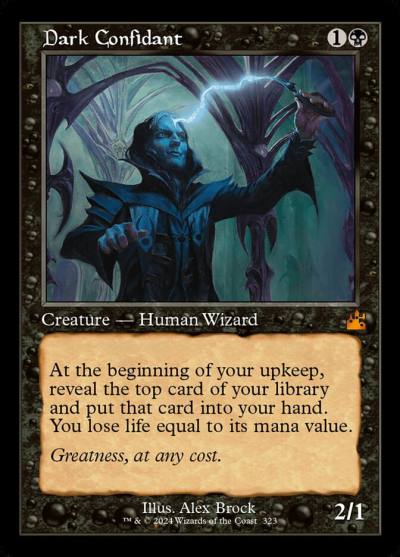 Dark Confidant RVR-323 Ravnica Remastered Magic card