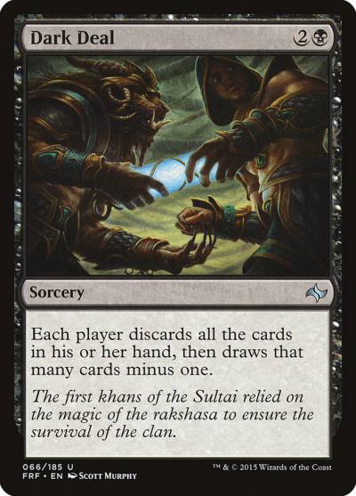 Dark Deal FRF-66 Fate Reforged Magic card