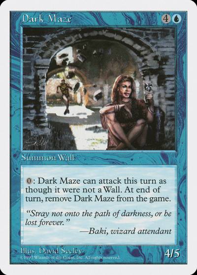 Dark Maze 5ED-80 Fifth Edition Magic card