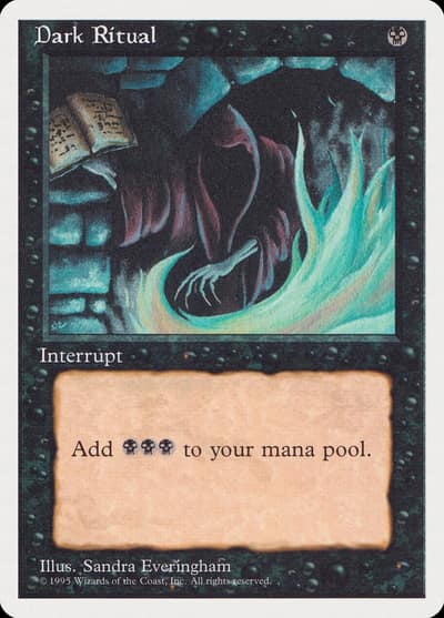 Dark Ritual RQS-18 Rivals Quick Start Set Magic card