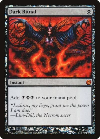 Dark Ritual V13-1 From the Vault: Twenty Magic card