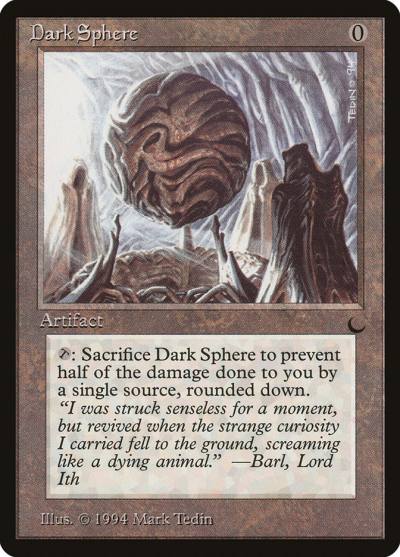 Dark Sphere DRK-100 The Dark Magic card