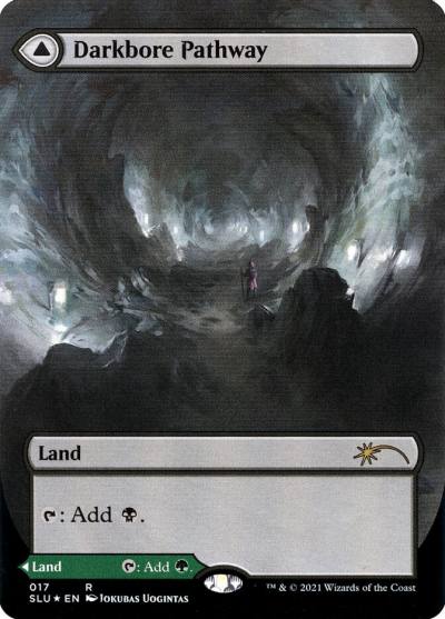 Darkbore Pathway // Slitherbore Pathway SLU-17 Secret Lair: Ultimate Edition Magic card