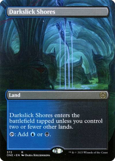 Darkslick Shores ONE-372 Phyrexia: All Will Be One Magic card