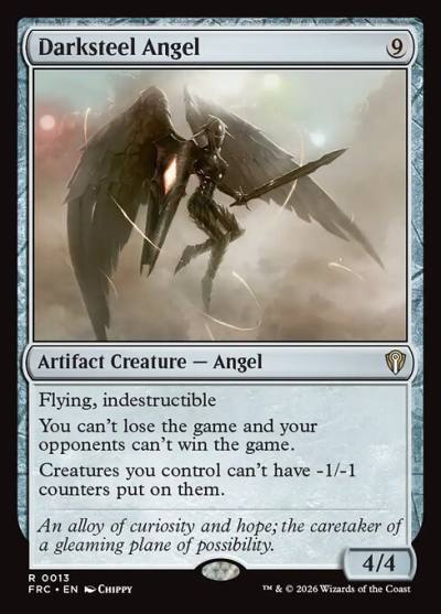 Darksteel Angel FRC-13 Reality Fracture Commander Magic card