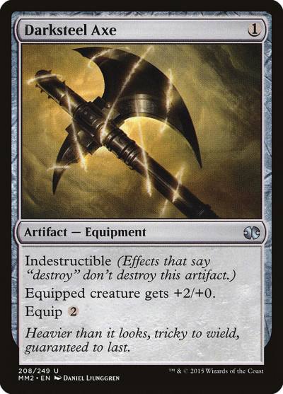 Darksteel Axe MM2-208 Modern Masters 2015 Magic card