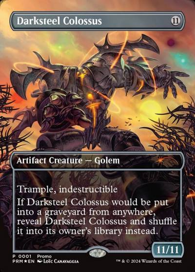 Darksteel Colossus PW24-19 Wizards Play Network 2024 Magic card