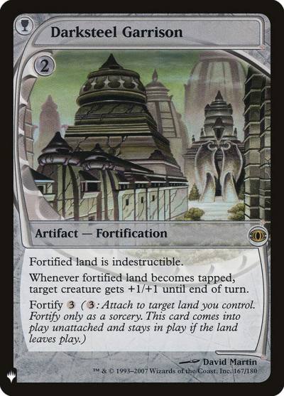 Darksteel Garrison PLST-FUT-167 The List Magic card