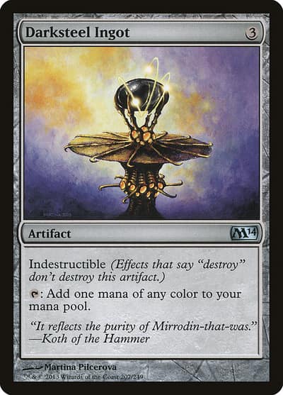 Darksteel Ingot M14-207 Magic 2014 Magic card