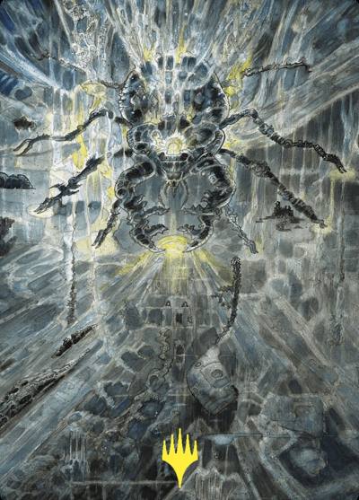 Darksteel Mutation // Darksteel Mutation ACMM-31 Commander Masters Art Series Magic card
