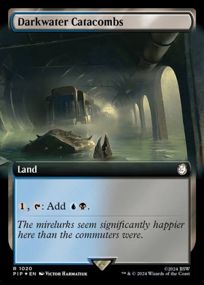 Darkwater Catacombs PIP-1020 Fallout Magic card
