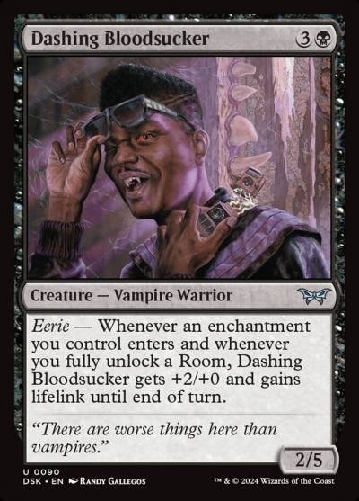Dashing Bloodsucker 90 Duskmourn: House of Horror Magic card