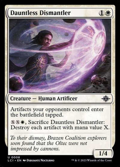 Dauntless Dismantler LCI-8 The Lost Caverns of Ixalan Magic card